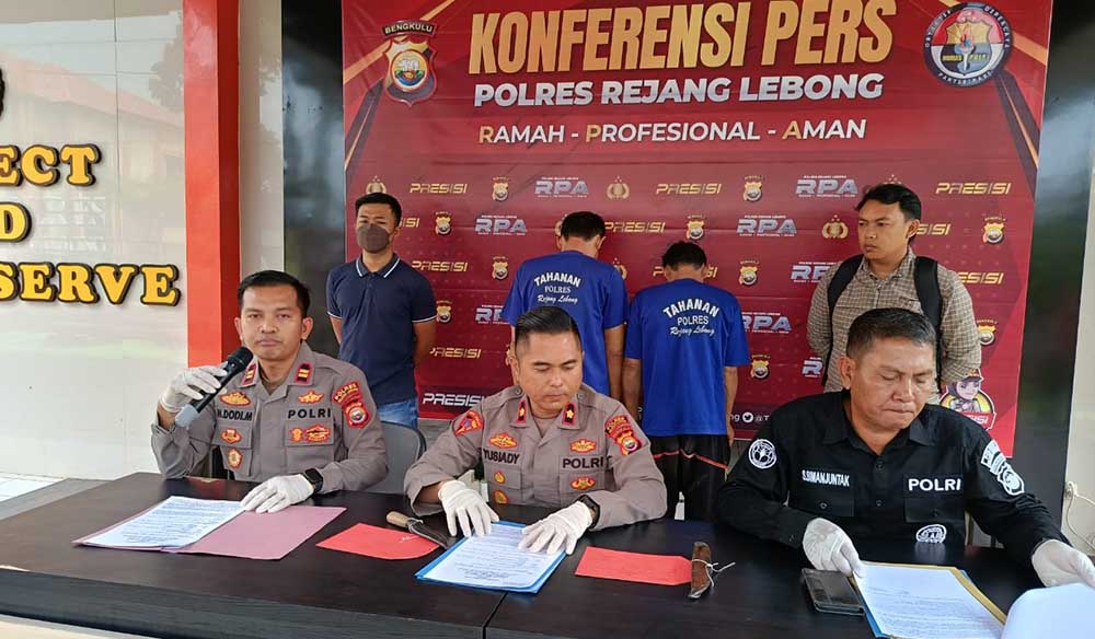 DPO Kasus Bobol Rumah TKP Bengkulu, 2 Bandit Asal Lubuk Linggau Ditangkap Polisi di Rejang Lebong