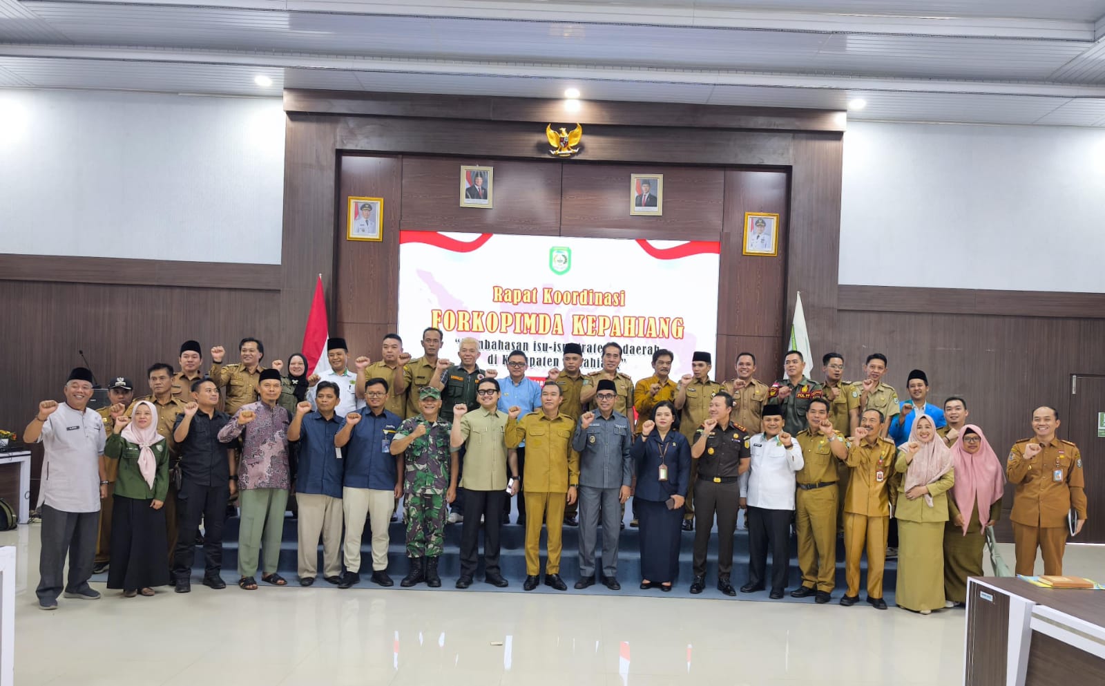 Bupati Kepahiang Pimpin Rapat Forkompimda, Bahas 4 Isu Strategis Ini