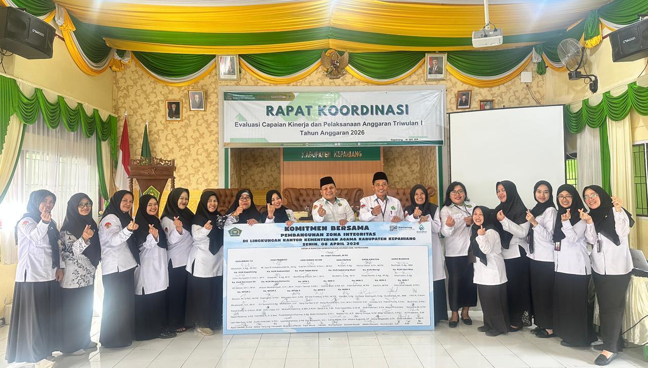 Kemenag Kepahiang: Seluruh Unit Satuan Kerja Harus Terlibat, Dorong Layanan Publik Berkualitas