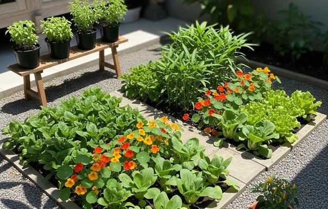 5 Ide Edible Garden Menyatu dengan Taman Bunga Biar Cantik dan Bisa Dimakan