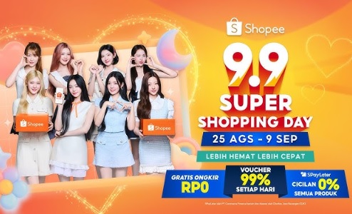 Iklan Shopee 9.9 Super Shopping Day bersama Hearts2Hearts Jadi Perbincangan Netizen!