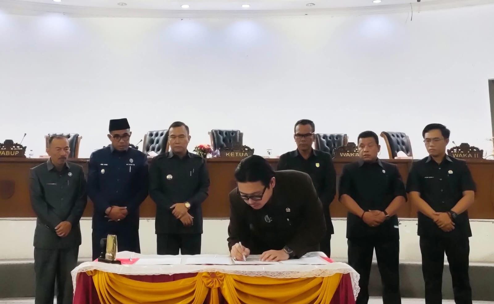 Resmi Dijadikan Perda, Ini  Catatan Dewan Kepahiang Terkait RPJMD 2025-2029