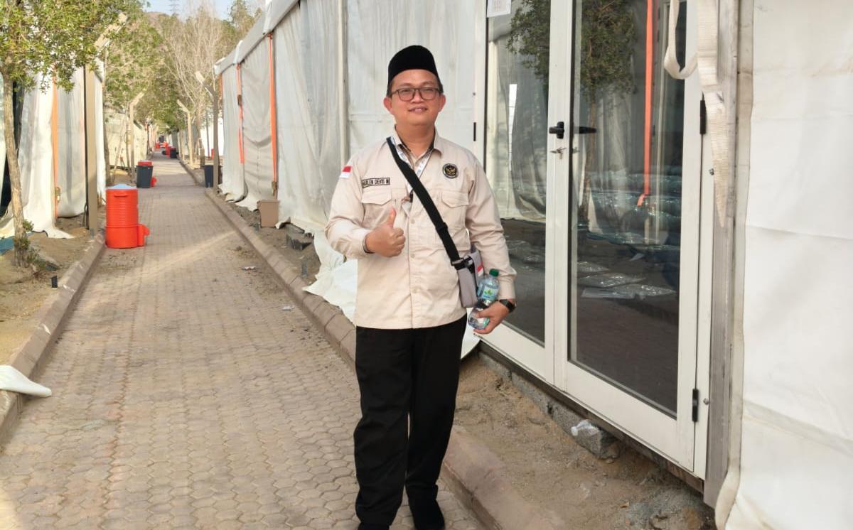 Persiapan Petugas Haji, Petugas Cek Kesiapan Tenda dan Layanan di Arafah