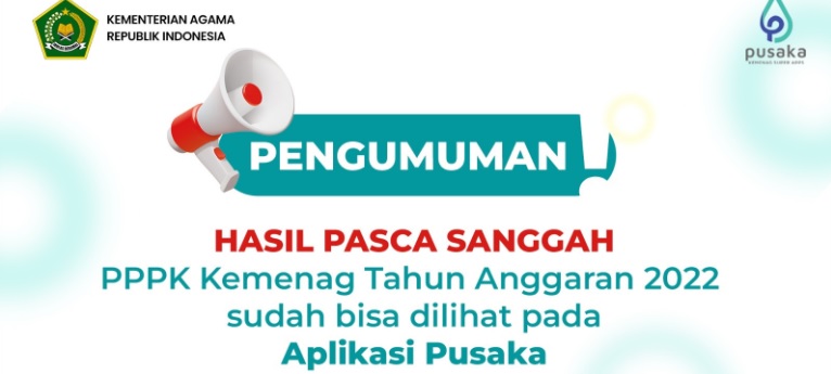 Cek Namamu Sekarang! Ini Pengumuman Resmi Hasil Seleksi PPPK Kemenag Tahun 2022