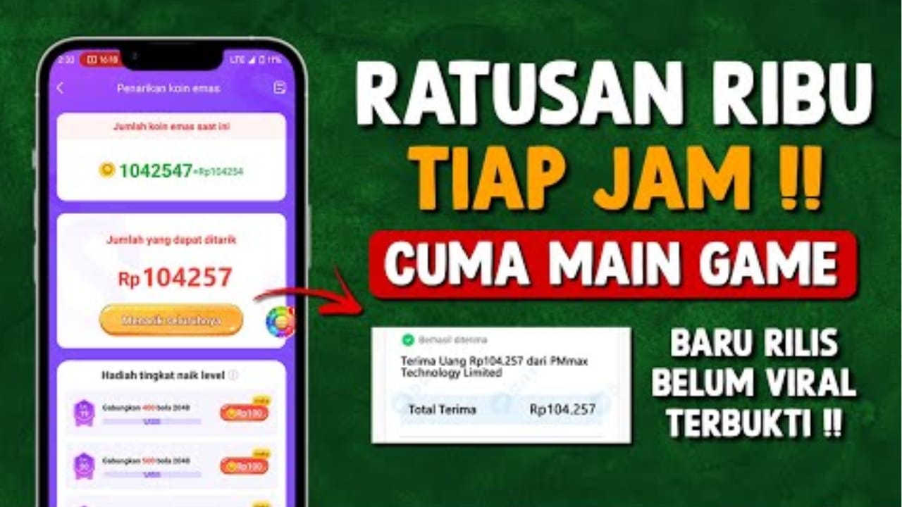 Main 4 Game INi, Hasilkan Saldo DANA Gratis Hingga Rp 1,2 Juta