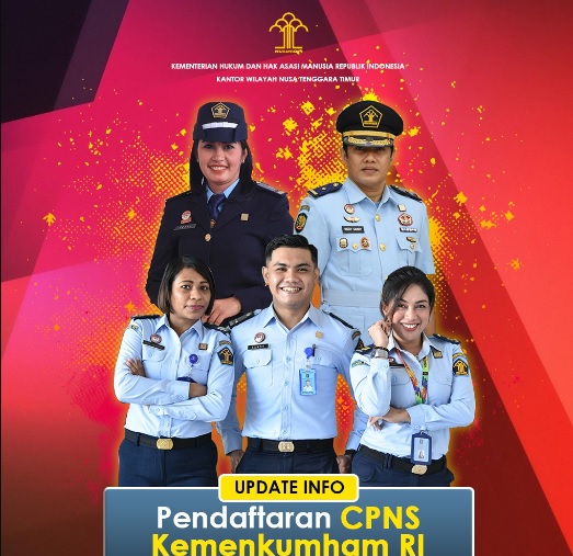 Update Informasi Pembukaan Pendaftaran CPNS Kemenkumham 2023 Dibuka