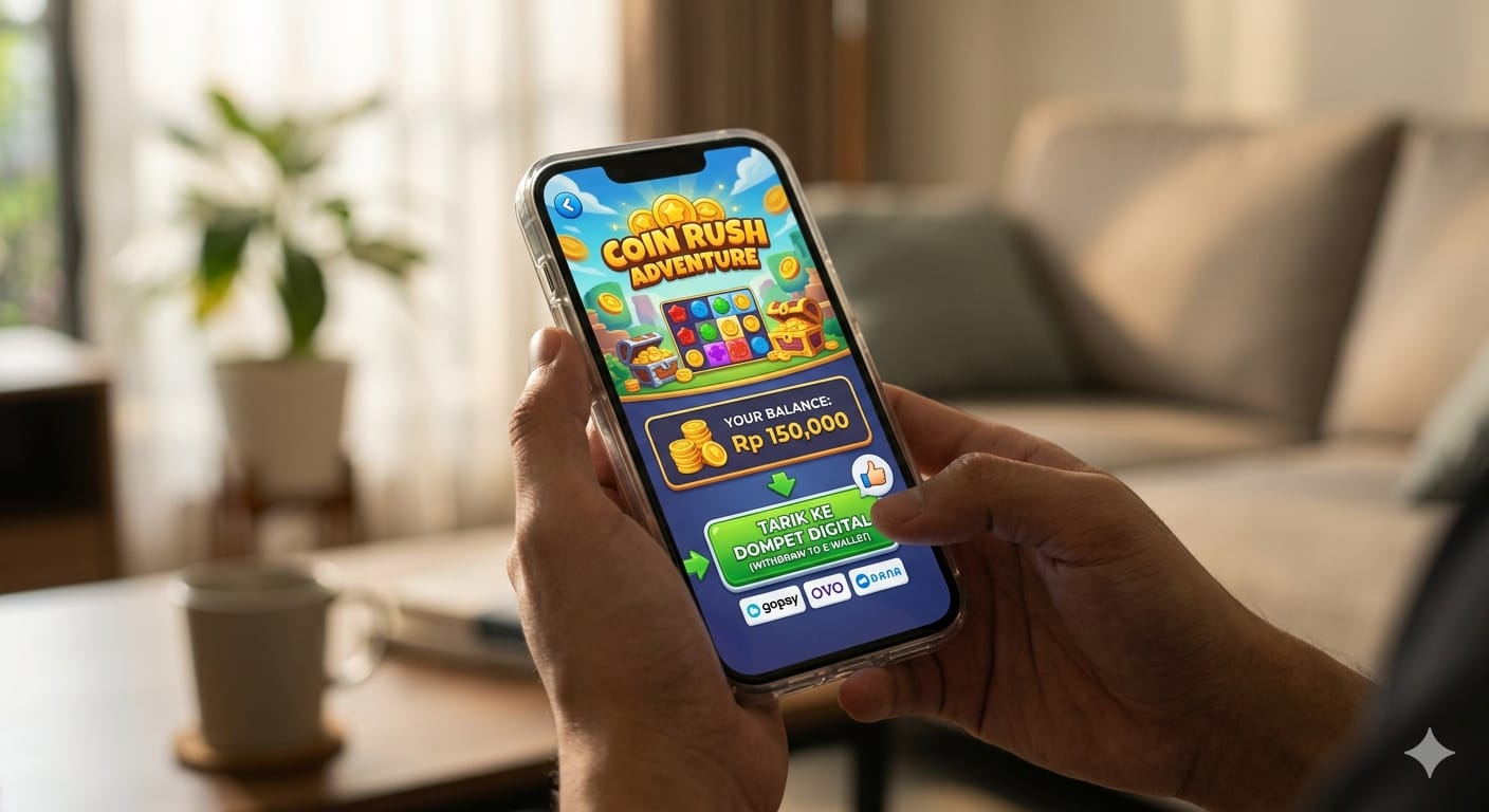 Cair ke Dompet Digital, Ini Game Penghasil Saldo DANA Tanpa Modal