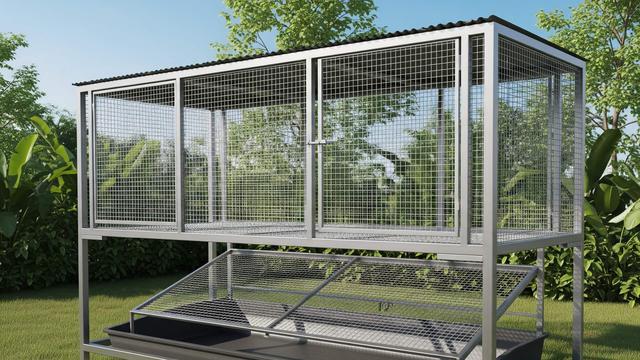 Kokoh dan Awet, 5 Jenis Rangka Kandang Ayam Tahan Panas