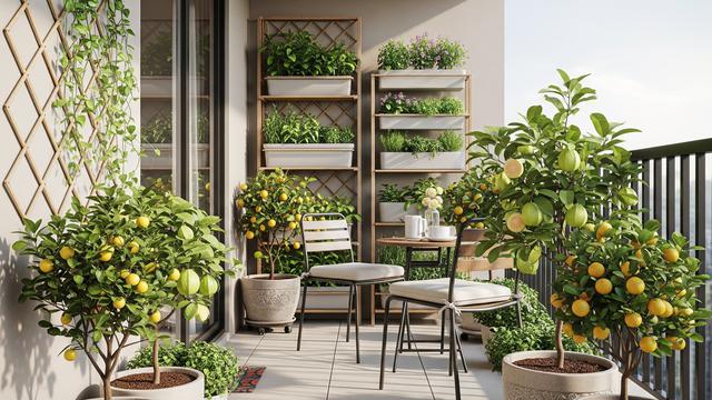 Panen Segar di Lahan Terbatas, 5 Konsep Kebun Buah Tabulampot yang Cocok untuk Rumah Type 27