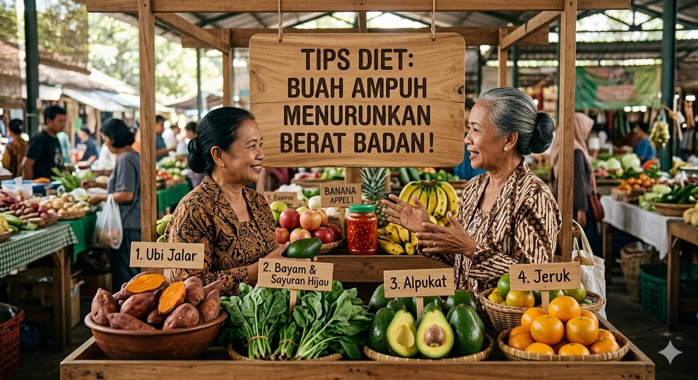 Buah Ampuh Menurunkan Berat Badan dan Kenyang Terus