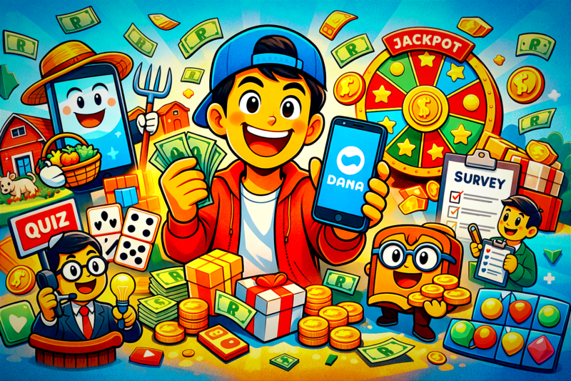 Dapatkan Saldo DANA Rp500 Ribu, Gunakan 5 Aplikasi Penghasil Uang