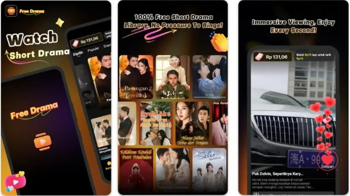 Gunakan Aplikasi Unik Ini! Nonton Drakor Dibayar Saldo DANA  Hingga Rp700.000