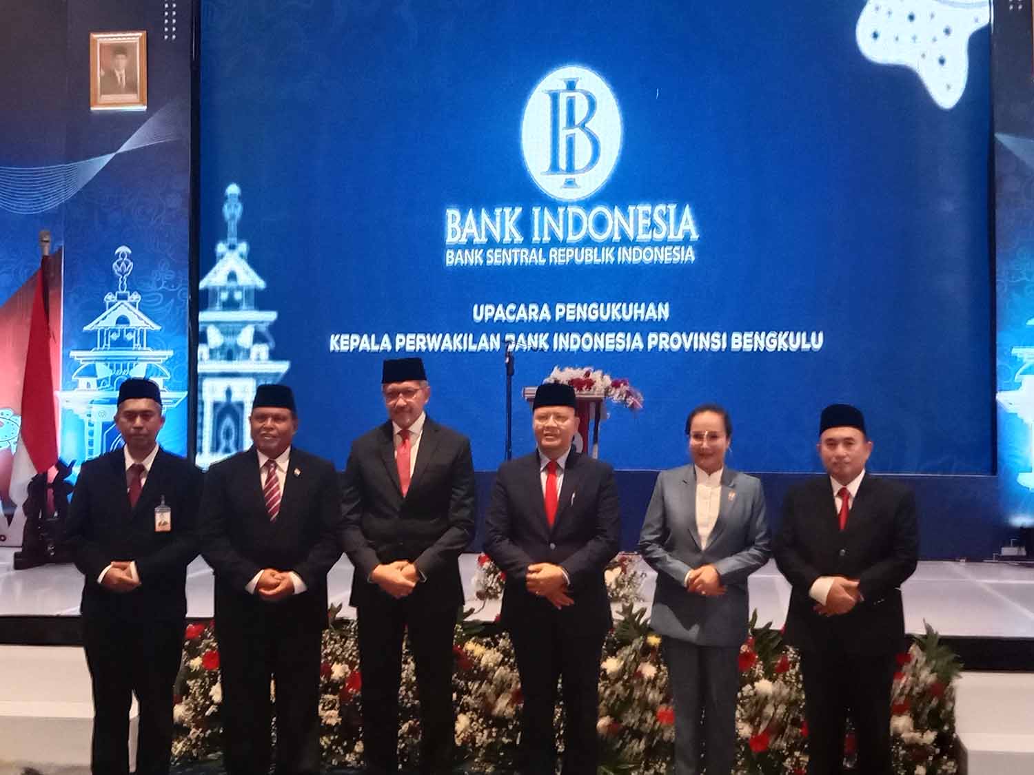 Darjana Dikukuhkan Jadi Pimpinan BI Wilayah Bengkulu