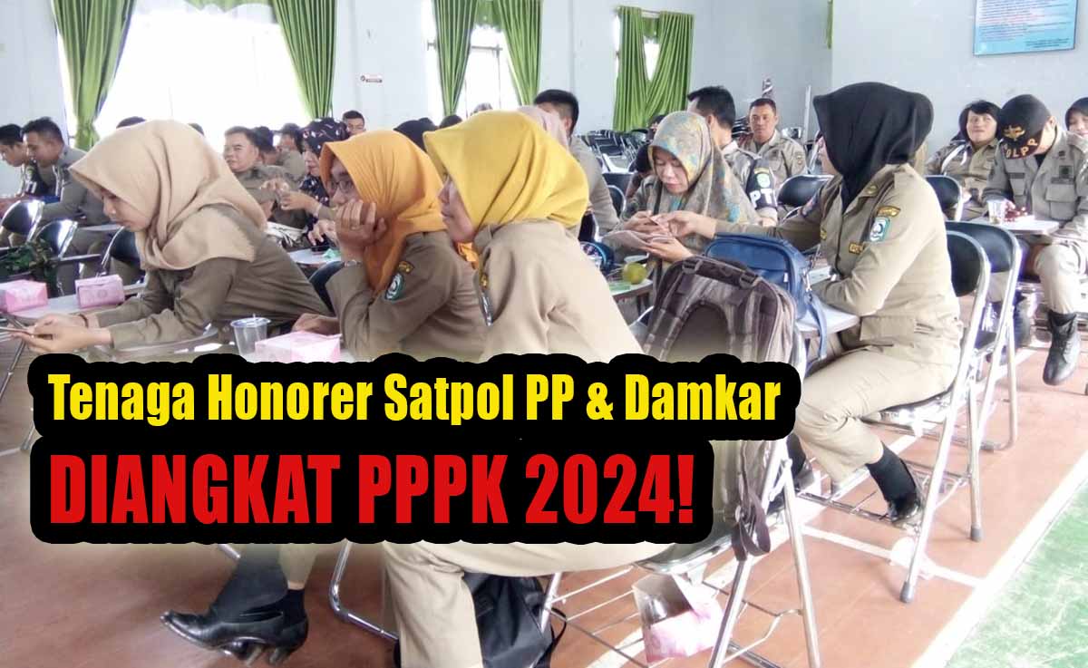 Tenaga Honorer Satpol PP dan Damkar Diangkat PPPK, Hartono: Masih Menunggu!