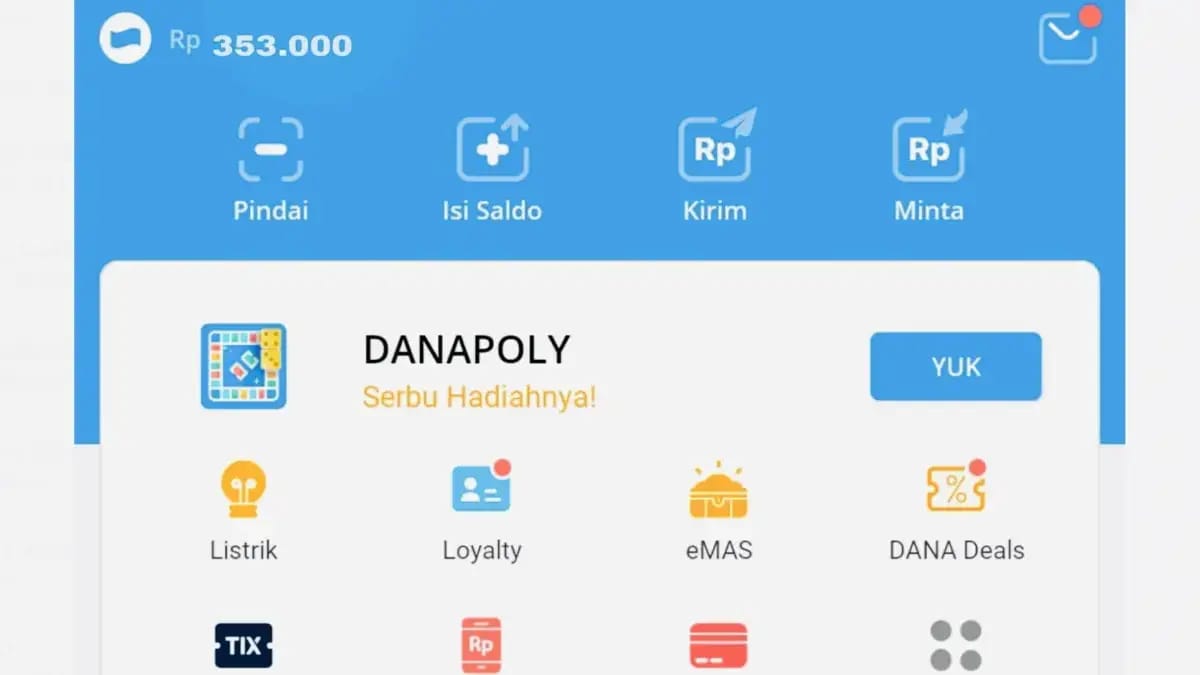 Manfaatkan Aplikasi Ini! Dapatkan Saldo DANA Gratis Rp350.000