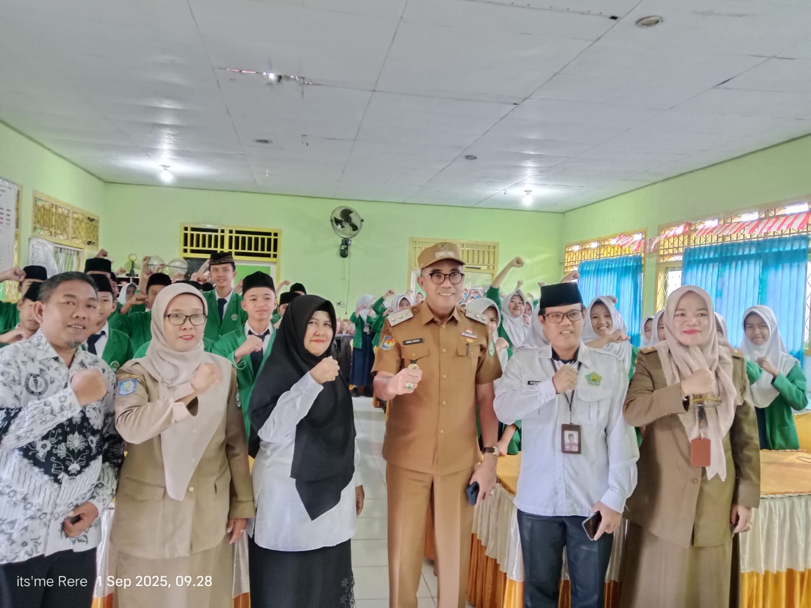 Bimbing Siswa MTsN 1 Kepahiang, Pemkab Kepahiang Sosialisasi Pencegahan Perkawinan Anak