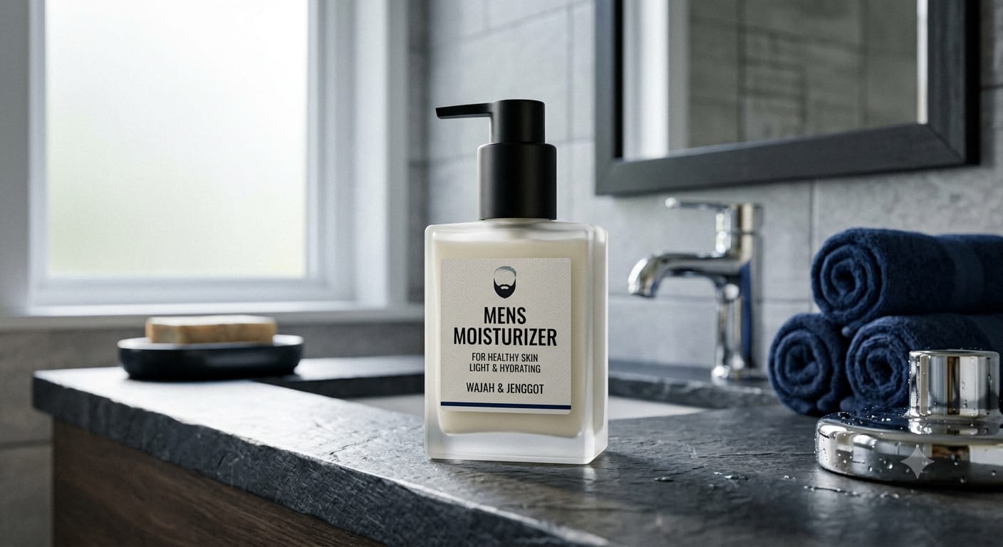 Agar Wajah Cerah Haloskin, Ini Moisturizer untuk Pria Terbaik