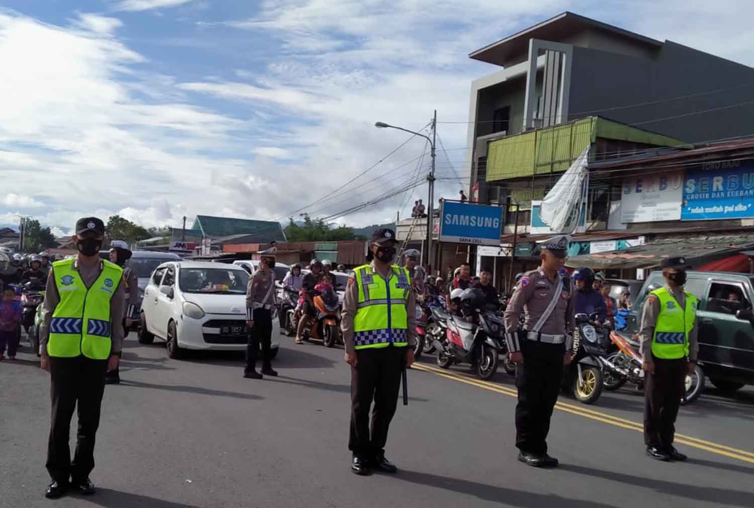 Di Kepahiang Ratusan Pengendara Diberhentikan Tiba-tiba