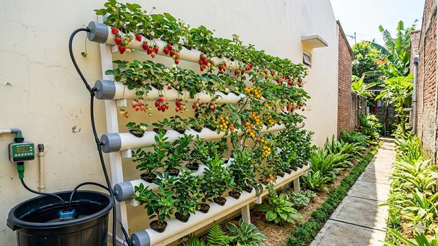 Maksimalkan Lahan Terbatas, 3 Inspirasi Kebun Buah Mini Sepanjang Tembok Samping Rumah Sempit
