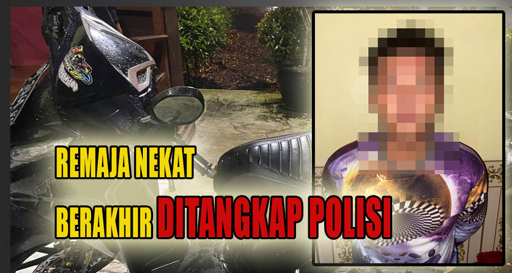 Maling Motor, Remaja Nekat Asal Selupu Rejang Ditangkap Polisi!
