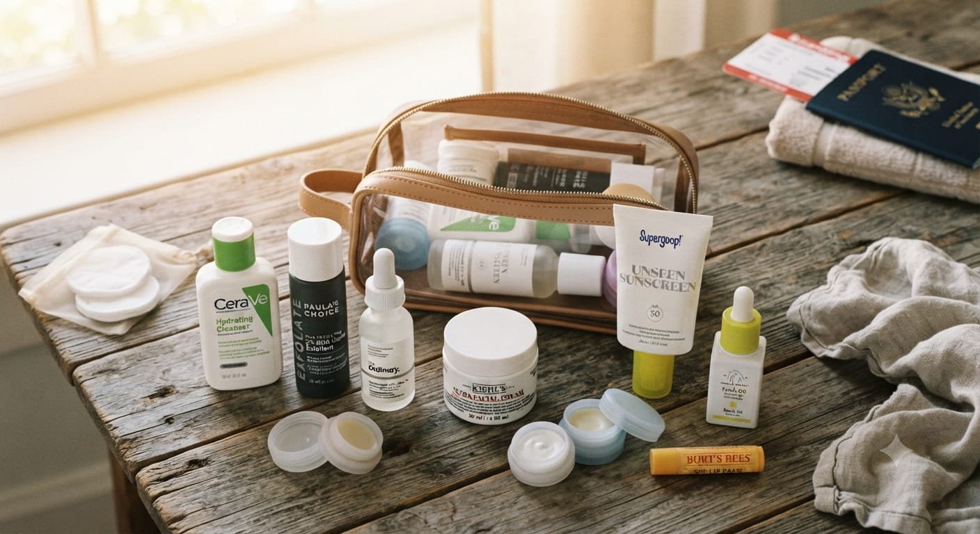 Jaga  Kulit Tetap Sehat, Ini 5 Skincare yang Wajib Dibawa Saat Traveling