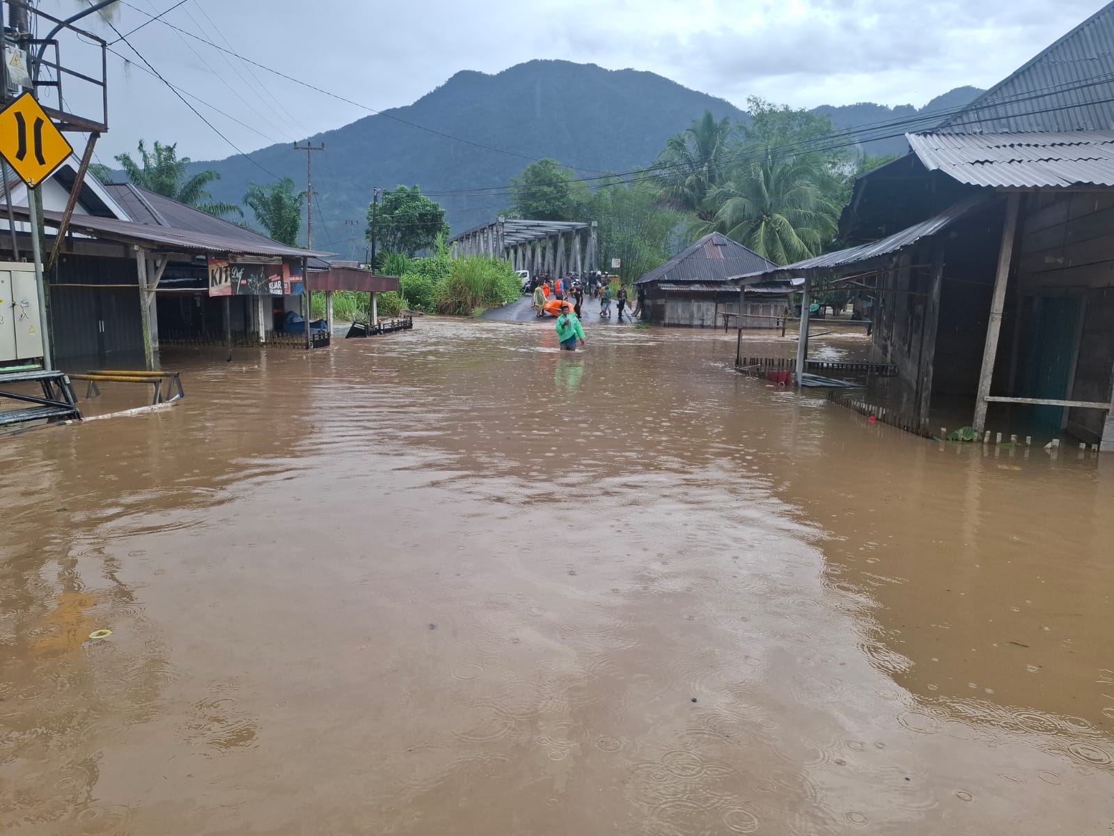 Lagi Kabupaten Lebong Dilanda Banjir, 4 Kecamatan Terdampak