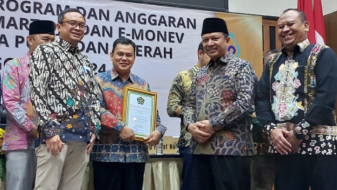 Laporan Keuangan Kemenag Kepahiang Dapat Pengakuan Tingkat Nasional