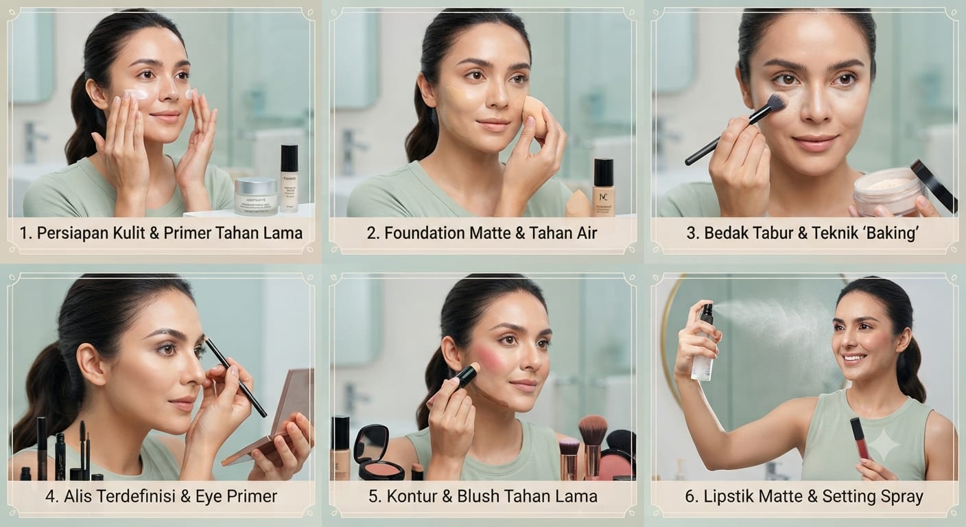 Simak Urutan yang Tepat Agar Makeup Tahan Lama