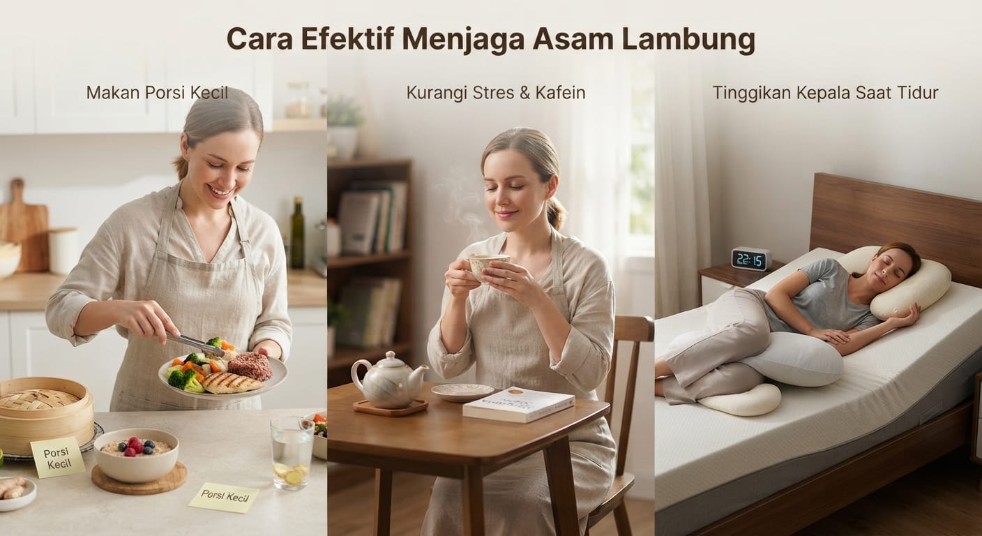 Asam Lambung Tetap Terkontrol, Ini Perawatan Diri untuk GERD!
