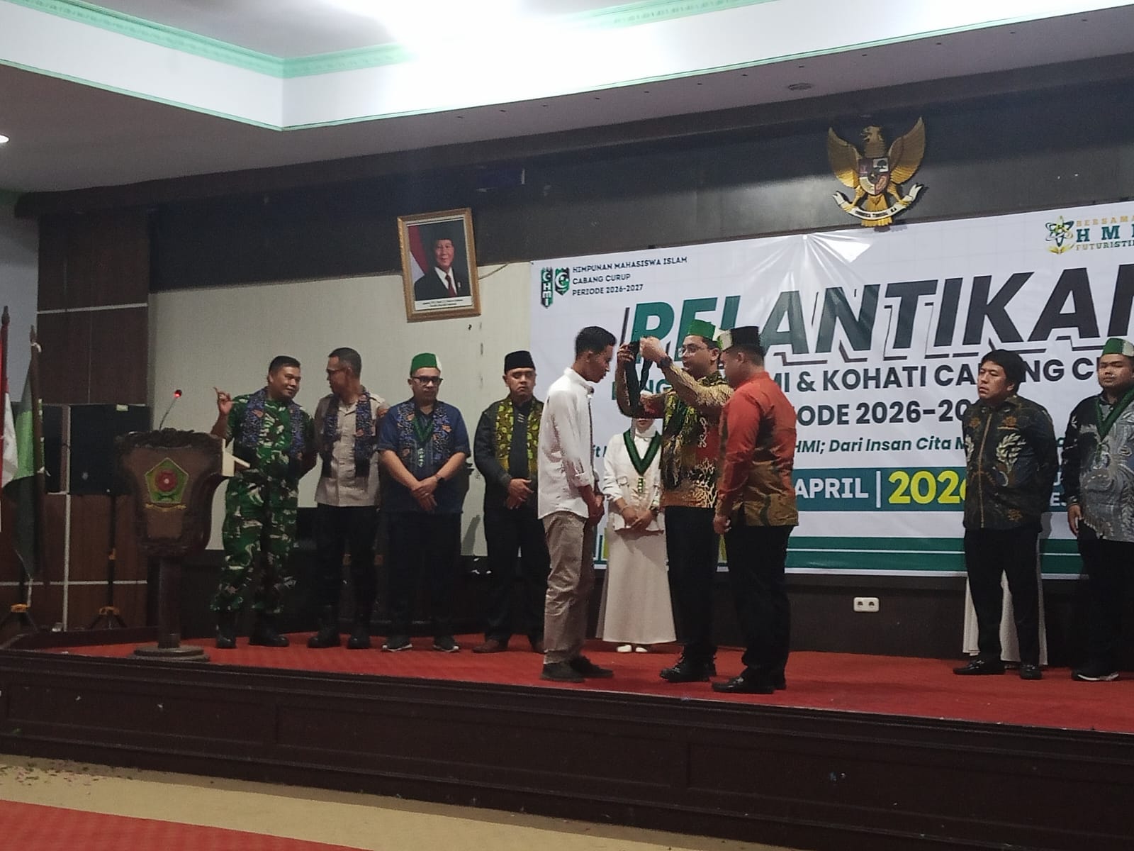 Pengurus HMI Cabang Curup Periode 2026-2027 Dilantik