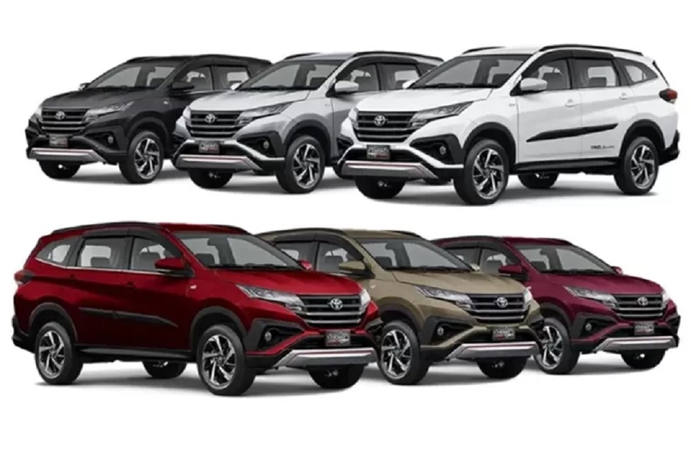 Pilih Warna Sesuai Selera, Inilah Varian Warna Toyota Rush 2024 Terbaru yang Bikin Mata Melotot