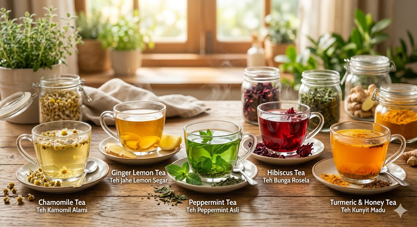 Terbukti Ilmiah, Ini 5 Teh Herbal yang Efektif Membantu Turunkan Berat Badan!