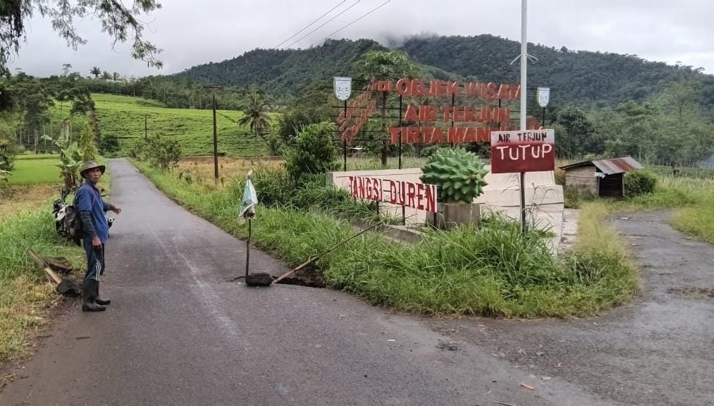Jalan Nasional Amblas, Kades Tangsi Duren:Akses Satu-satunya Harus Segera Ditangani