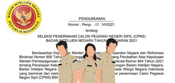 Jangan Diabaikan, Cek Segera Persyaratan Terbaru CPNS BIN 2023 Lulusan SMA Sederajat