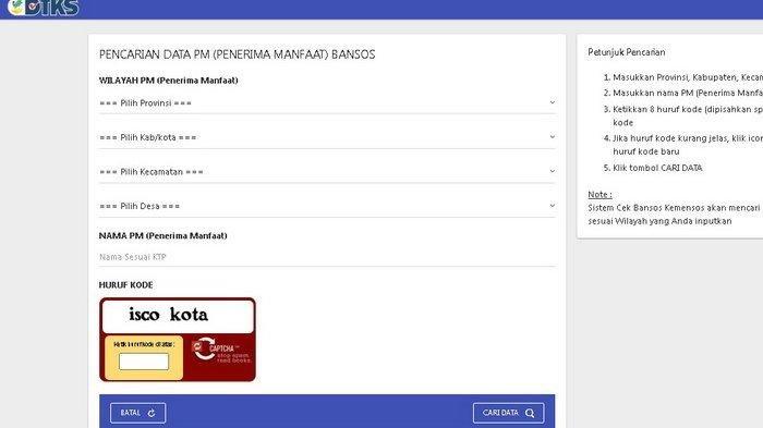 Cek Pencairan Bansos Sebelum Lebaran Gunakan NIK KTP