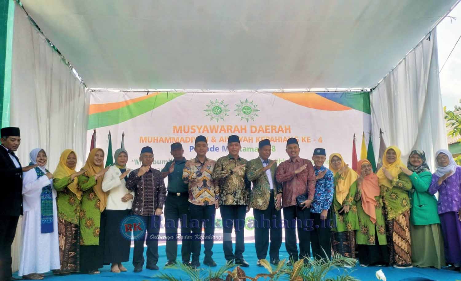 Dihadiri Wabup dan PW Provinsi Bengkulu, Muhammadiyah Kepahiang dan Aisyiyah Sukses Gelar Musda Ke-4 