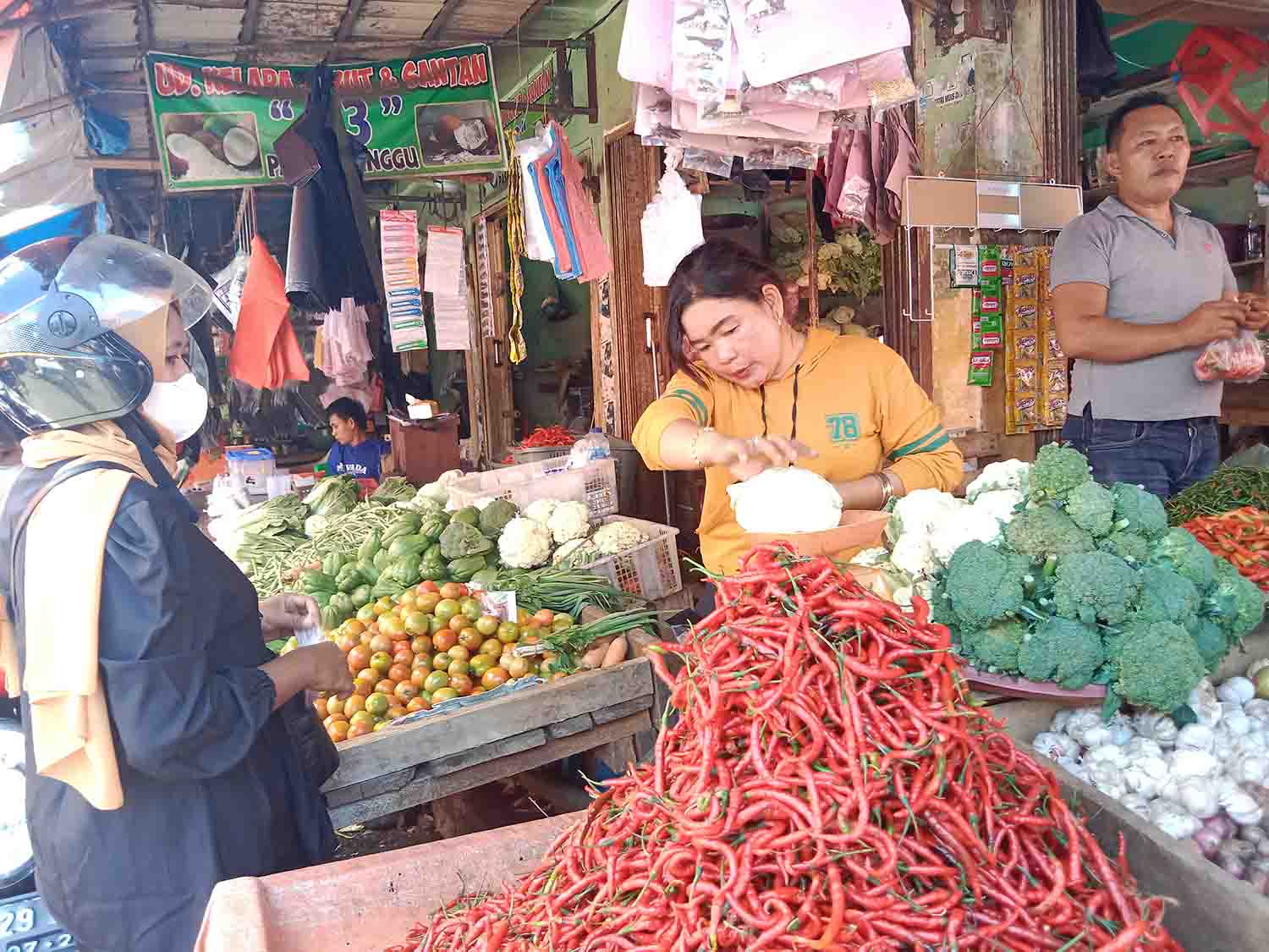 Disperindag Jamin Stok Komoditas Pangan Mencukupi