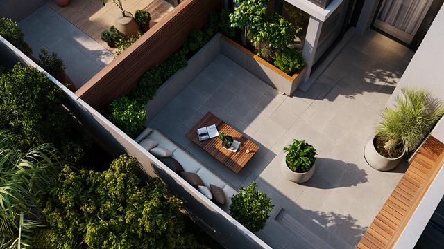 Intip 5 Desain Teras Minimalis di Lahan Sempit, Tapi Dikelilingi Pohon dalam Pot Besar