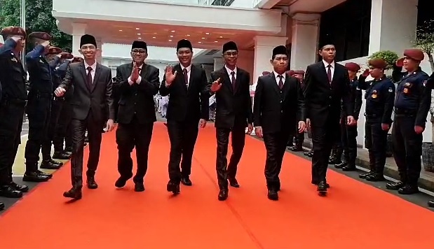 SELAMAT 5 Komisioner KPU Provinsi Bengkulu Resmi Dilantik Lansung Ketua KPU RI