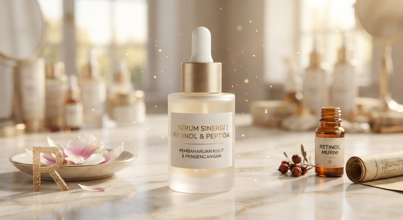 Kulit Bebas Kerutan, Ini 5 Serum Kombinasi Peptide dan Retinol