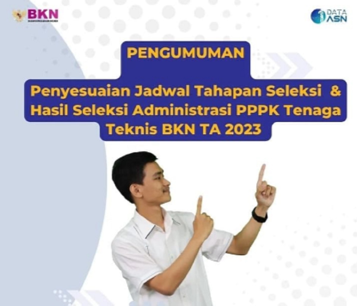 Data BKN Catat 1.523 Peserta Lolos Seleksi Administrasi PPPK Teknis 2023, Cek Namamu Segera!