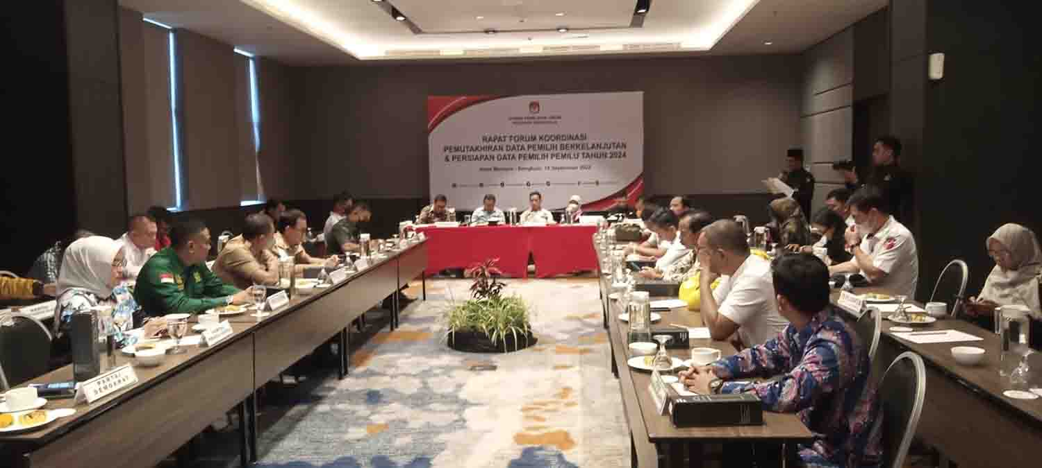 KPU Provinsi Bengkulu Muktahirkan Data 