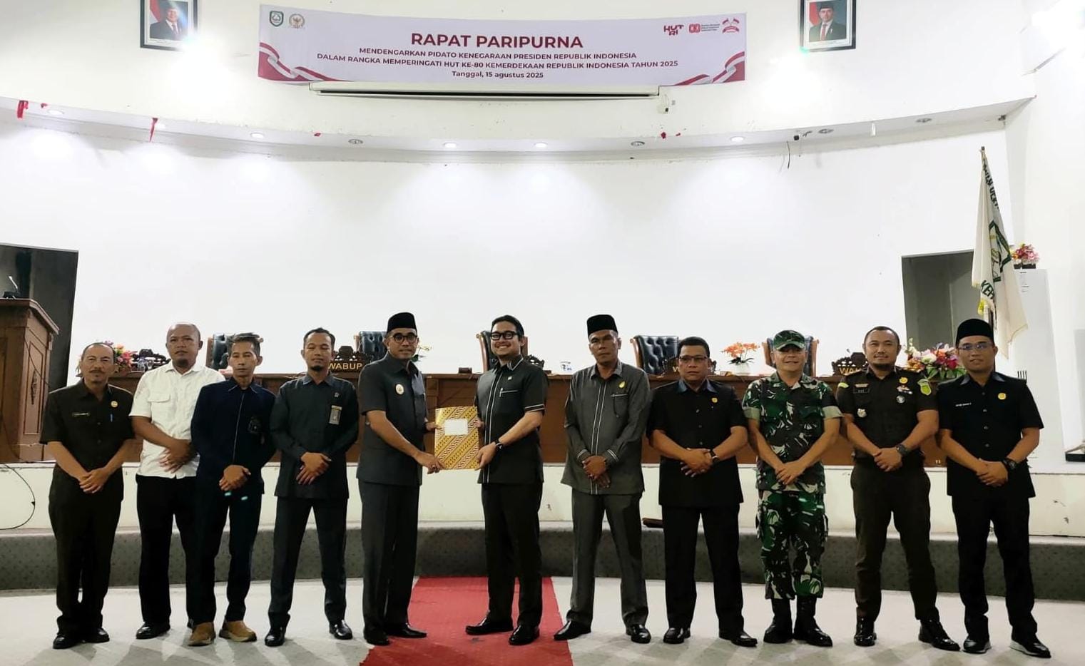 Dengan Catatan, Pembahasan RAPBD TA 2026 Kepahiang Disetujui 5 Fraksi