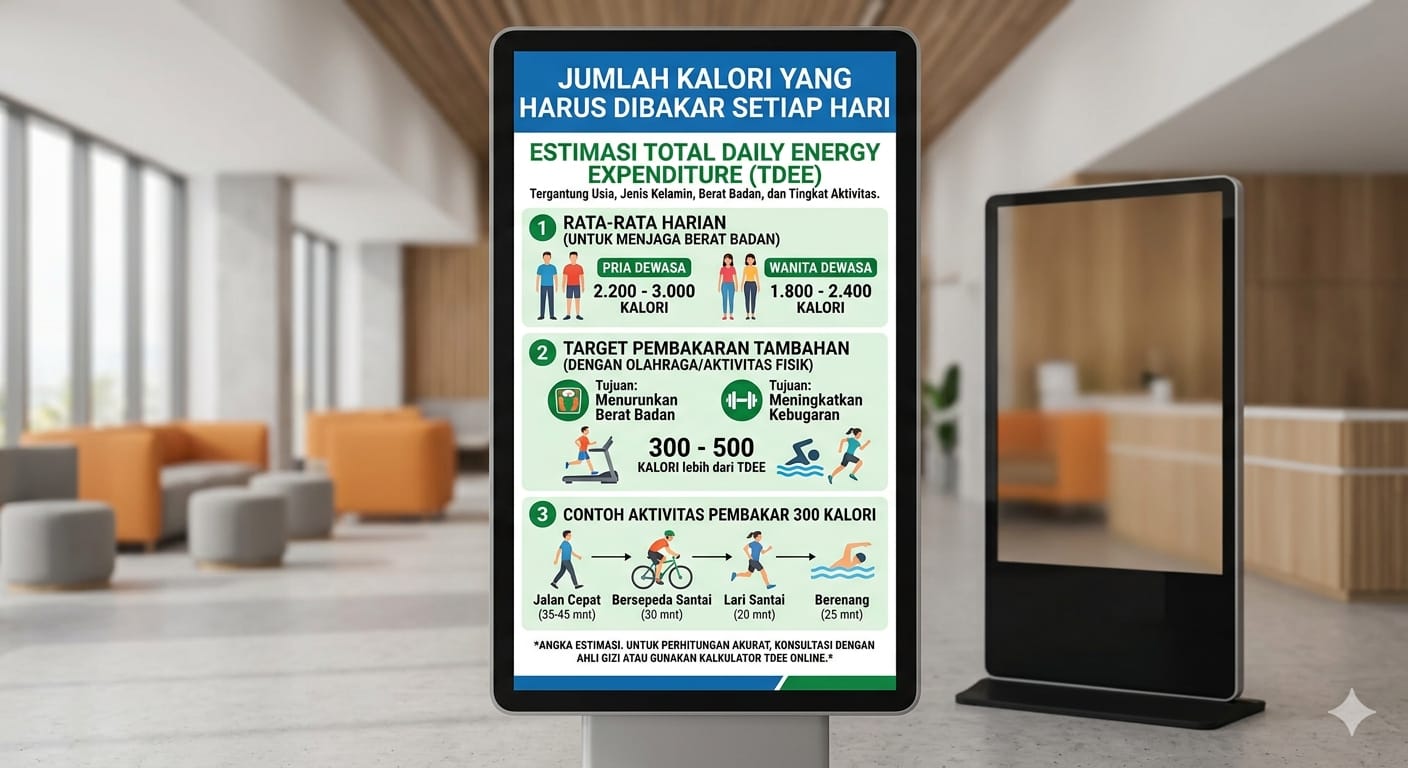 Jumlah Kalori yang Harus Dibakar Setiap Hari, Ini Panduannya!
