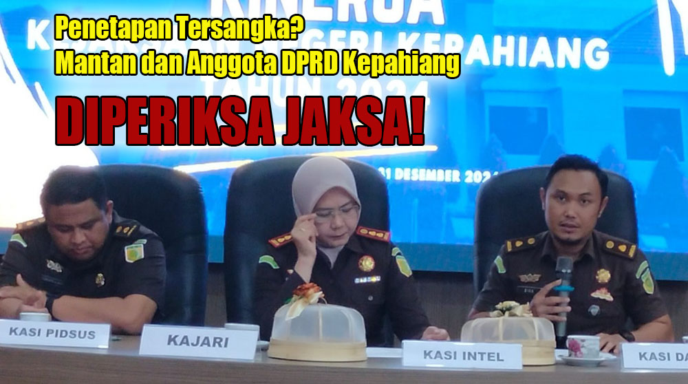 Mantan dan Anggota DPRD Kepahiang Diperiksa Jaksa, Ditetapkan Tersangka?