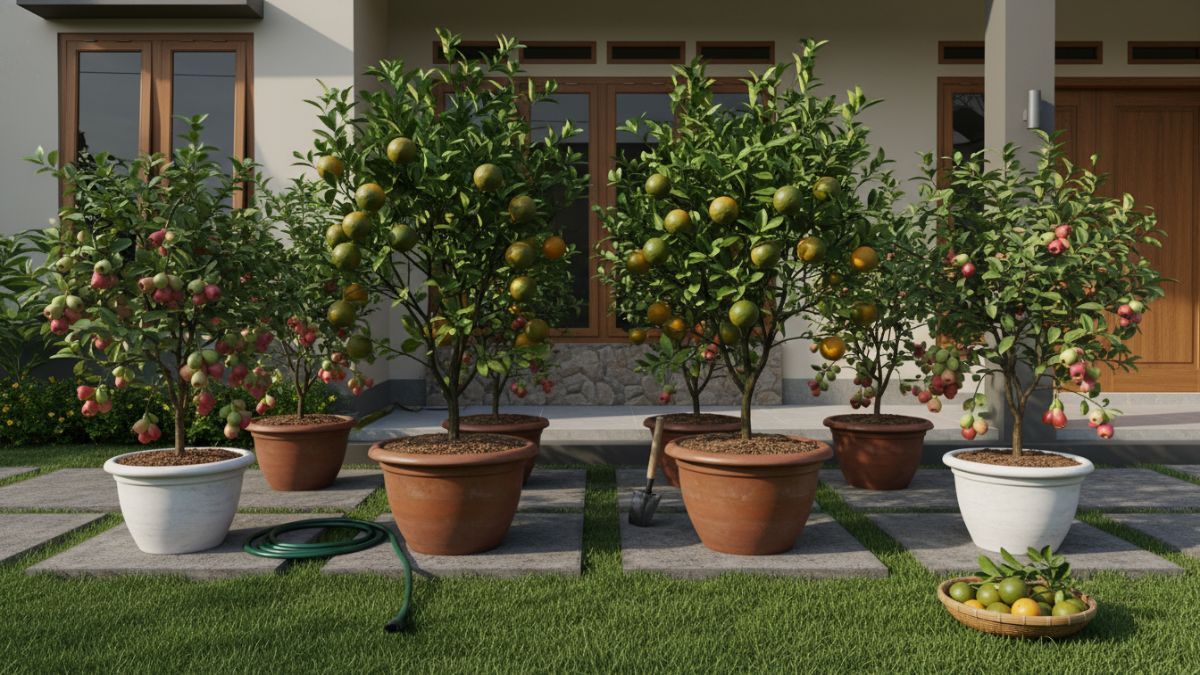 Teknik Berkebun Buah dalam Pot untuk Halaman Rumah yang Lebih Produktif