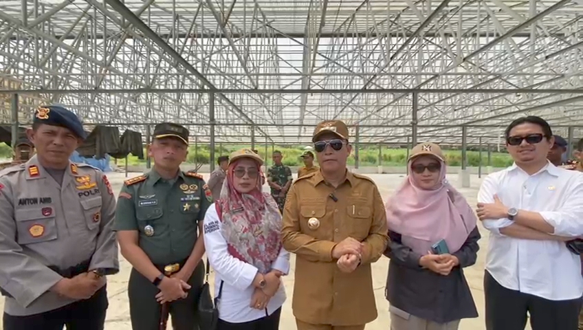 Dimanfaatkan untuk Fasum, Pemkab Kepahiang Tinjau Eks Lahan PT. TUMS