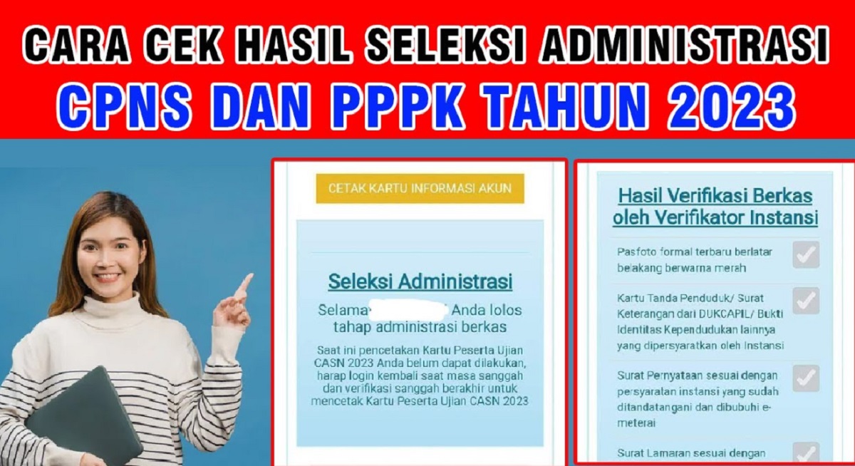 Proses Seleksi Administrasi CPNS 2023 Masih Berlangsung, Berikut Cara Mengecek Hasil dan Tahap Selanjutnya