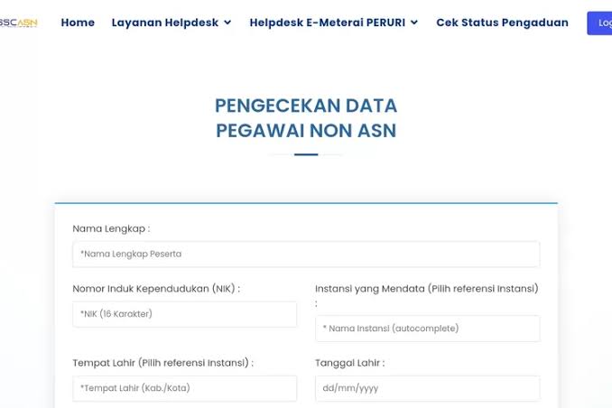 BKN Resmi Tutup Rekrutmen PPPK 2024, Ini Cara Honorer Cek Databases Masuk Kategori Penuh Waktu atau Paruh Wakt