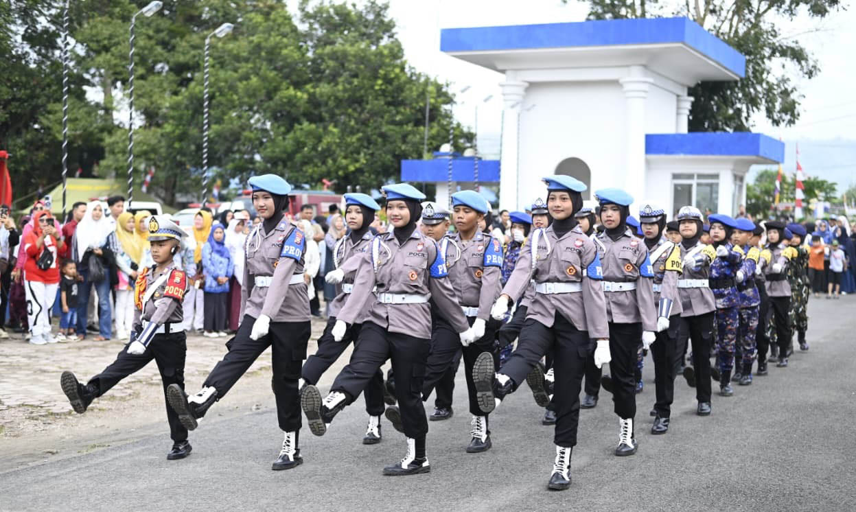 Dipilih Melalui Proses Seleksi, Pocil dan PKS Binaan Satlantas Polres Kepahiang Tampil Memukau!